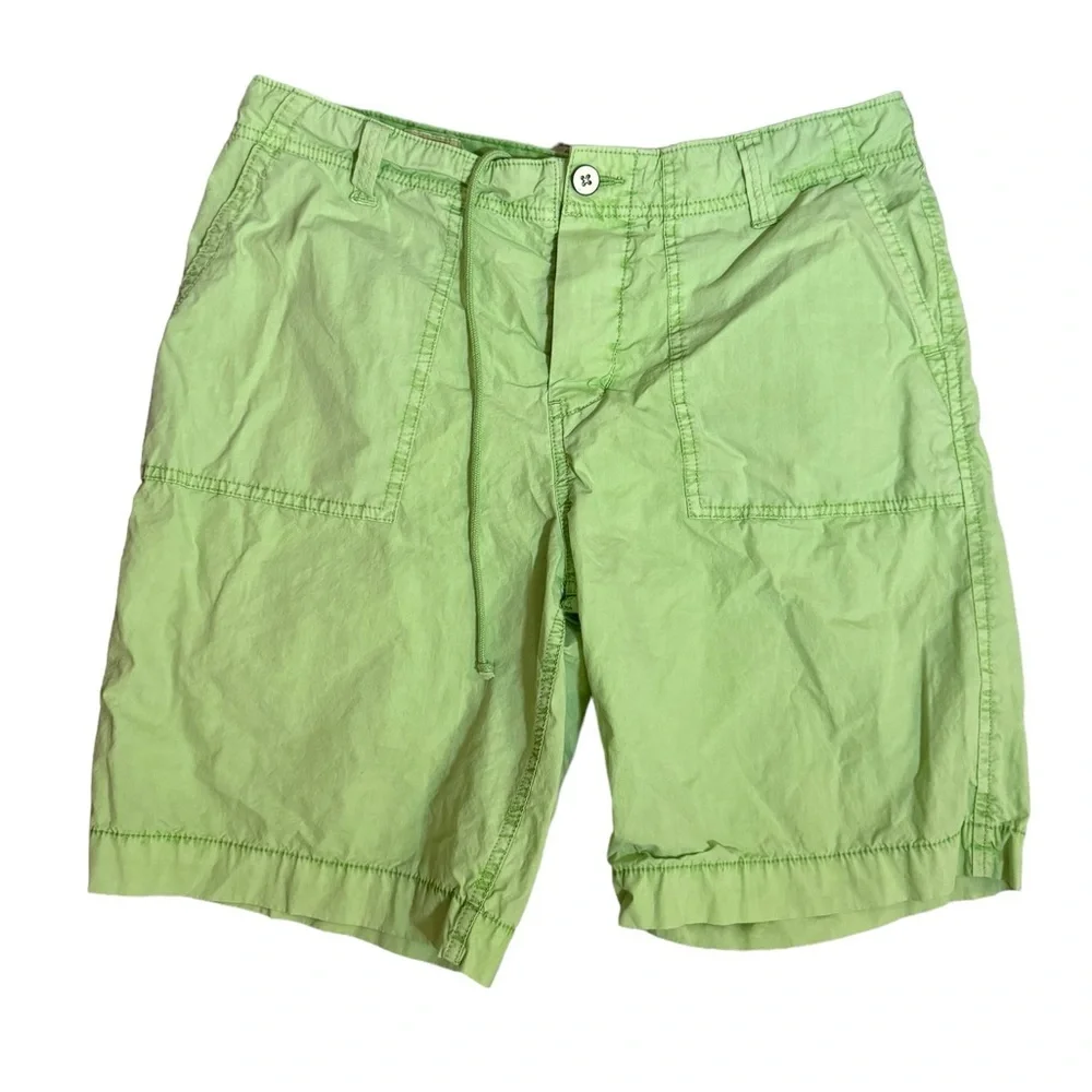 TRUE GRIT Los Angeles Lime Green Shorts